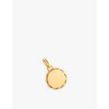 Coin Talisman Rhodium-Plated Sterling-Silver Charm - 18ctGoldPlatedSilver