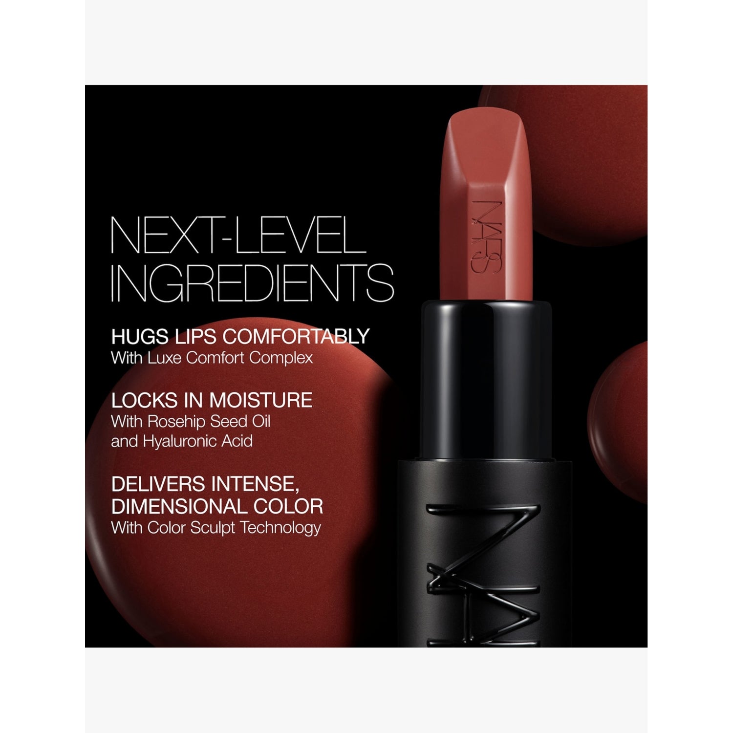 NARS Explicit lipstick refill 4.2g, imported from the UK