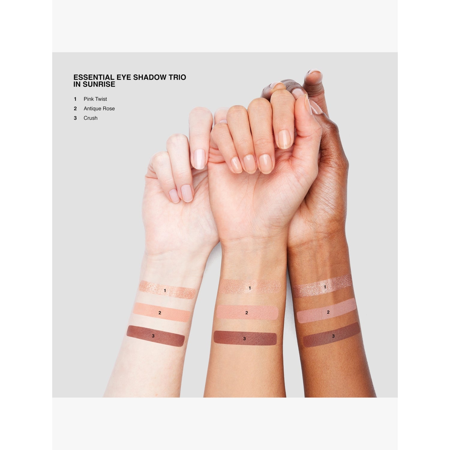 Bobbi Brown Essential Eyeshadow Trio palette 4.5g - British product