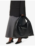 Bottega Veneta Hop large leather shoulder bag, imported from the UK