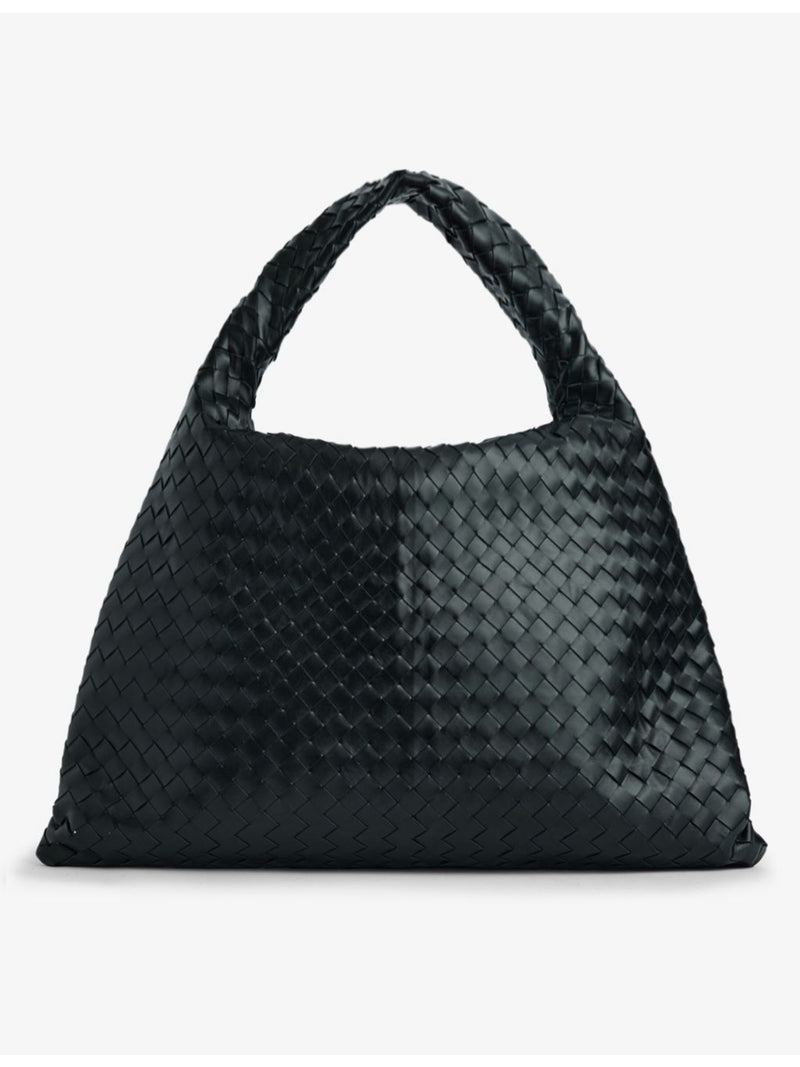 Bottega Veneta Hop large leather shoulder bag, imported from the UK