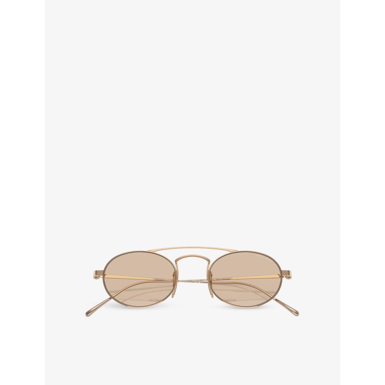 Giorgio Armani oval titanium sunglasses AR6161T, UK version