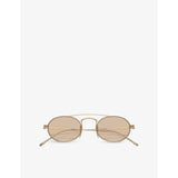 Giorgio Armani oval titanium sunglasses AR6161T, UK version