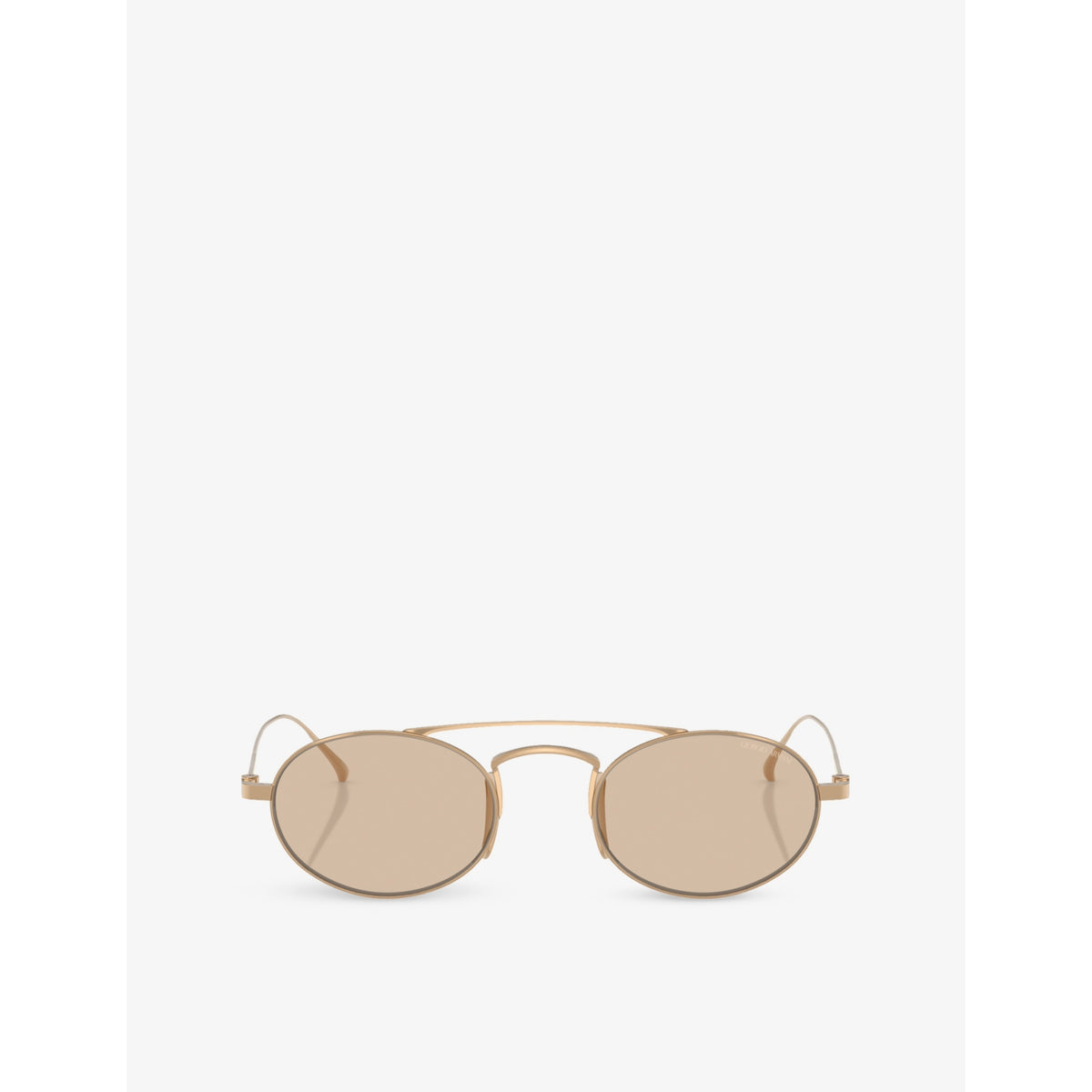 Giorgio Armani oval titanium sunglasses AR6161T, UK version