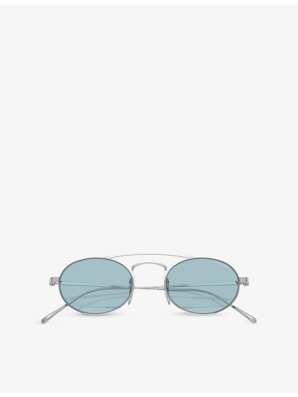 Giorgio Armani oval titanium sunglasses AR6161T, UK version
