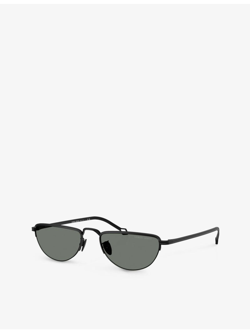 Giorgio Armani butterfly metal sunglasses AR6166J, imported from the UK
