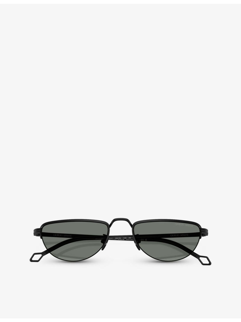 Giorgio Armani butterfly metal sunglasses AR6166J, imported from the UK