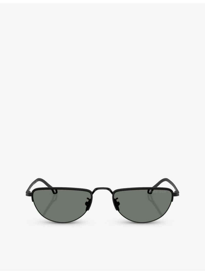 Giorgio Armani butterfly metal sunglasses AR6166J, imported from the UK