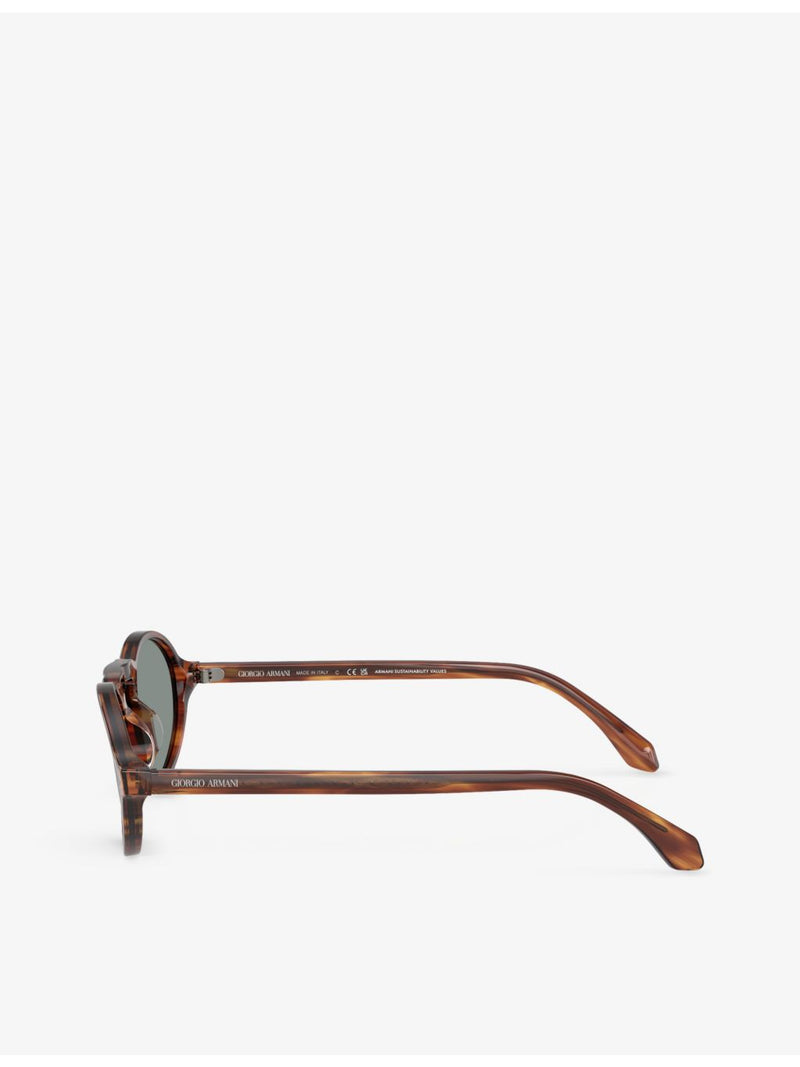 Giorgio Armani AR8219U oval acetate sunglasses (British brand)
