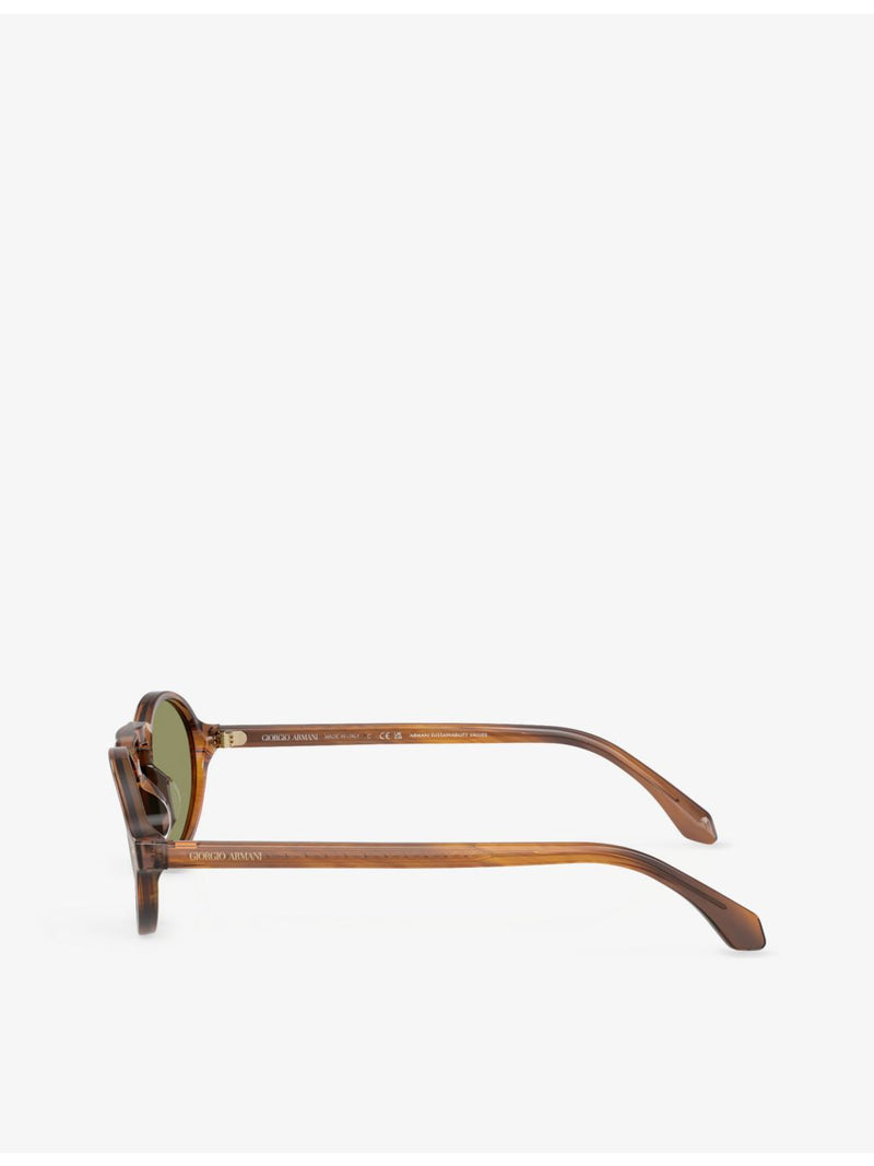 Giorgio Armani AR8219U oval acetate sunglasses (British brand)