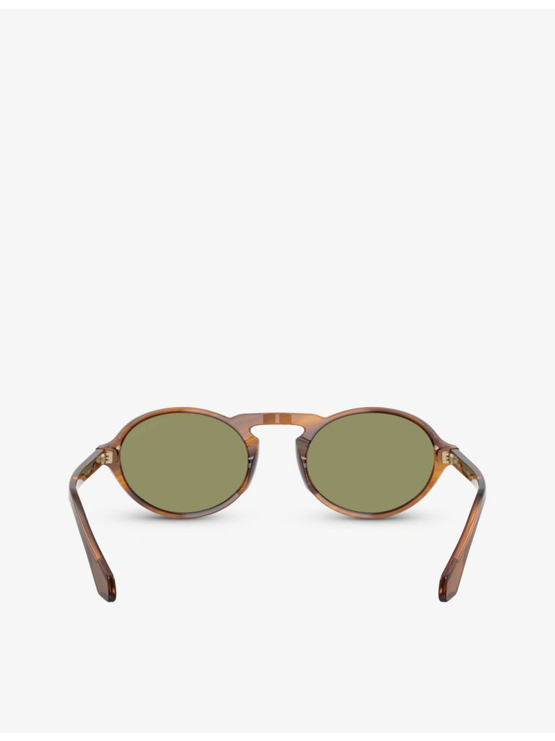 Giorgio Armani AR8219U oval acetate sunglasses (British brand)