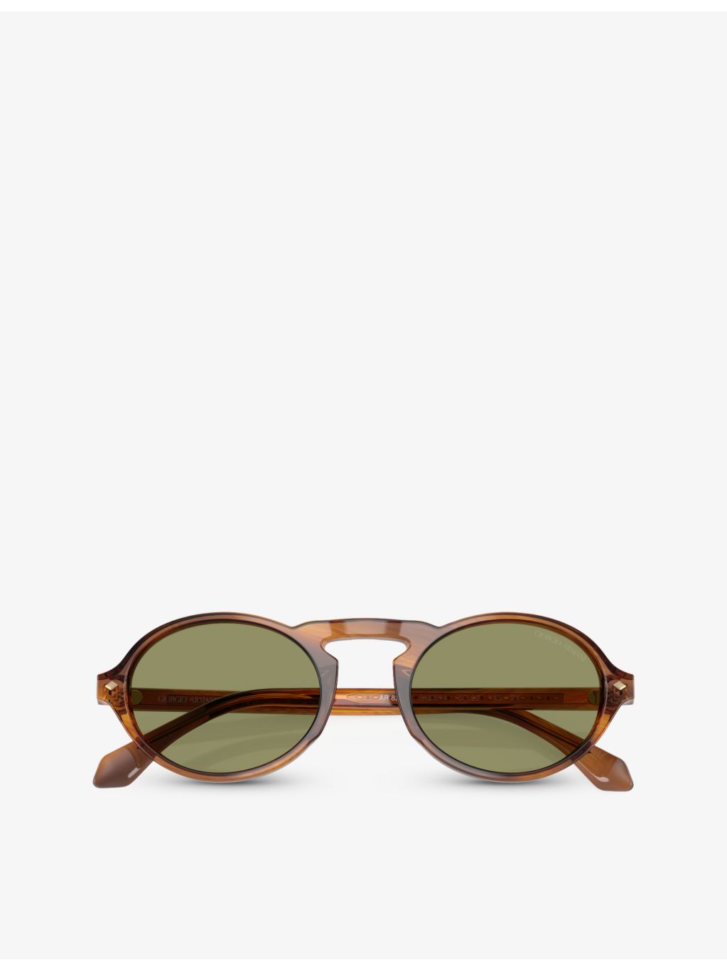 Giorgio Armani AR8219U oval acetate sunglasses (British brand)