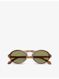 Giorgio Armani AR8219U oval acetate sunglasses (British brand)