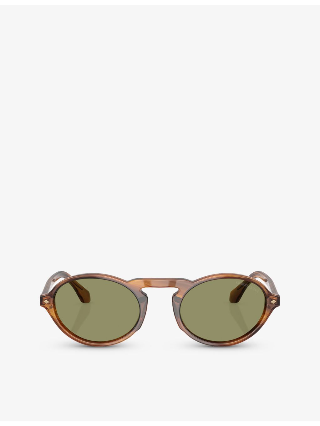 Giorgio Armani AR8219U oval acetate sunglasses (British brand)