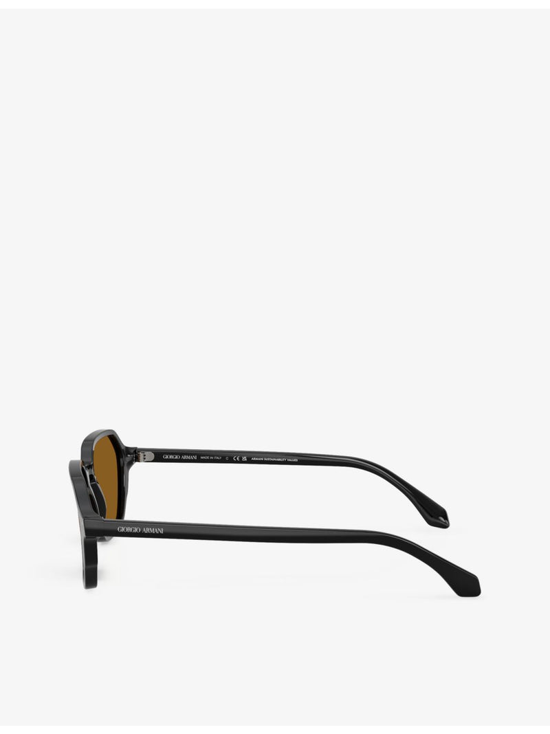 Giorgio Armani AR8220 square acetate sunglasses, UK version