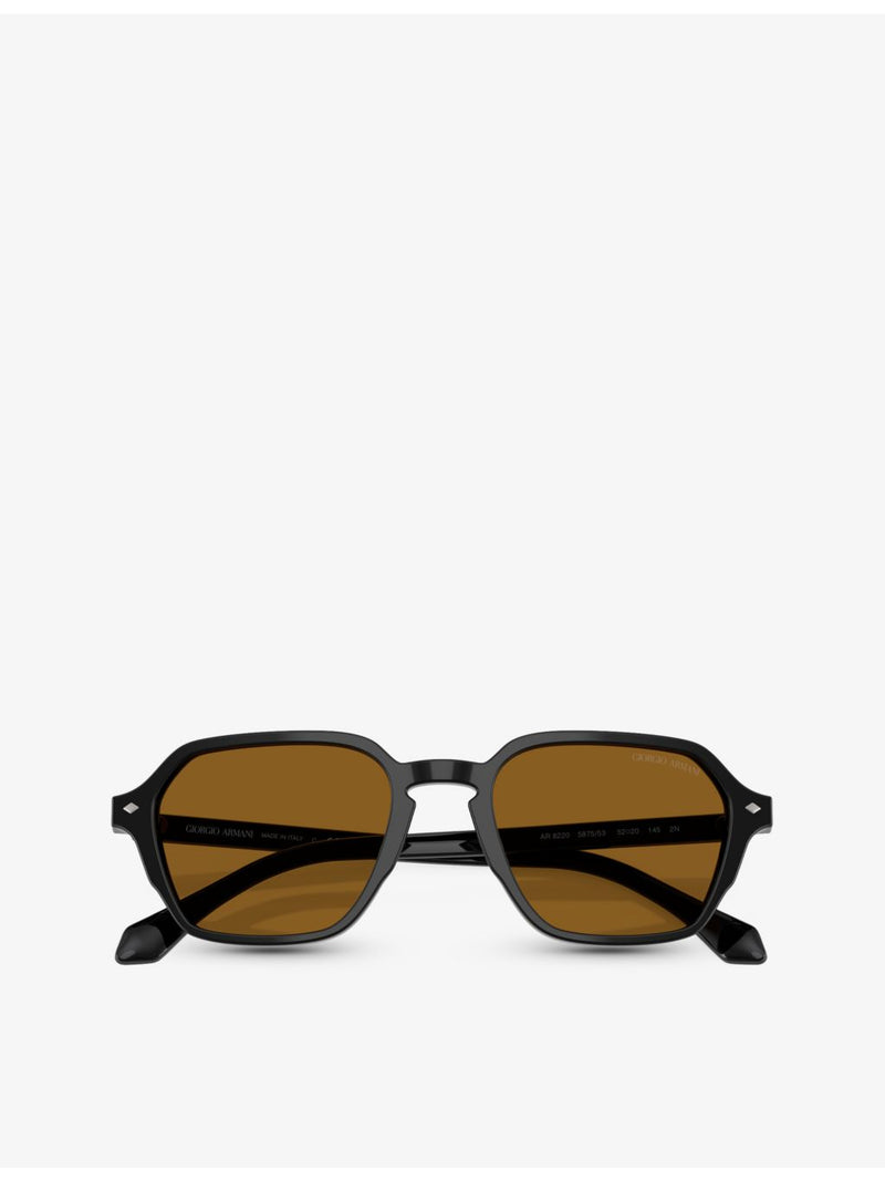 Giorgio Armani AR8220 square acetate sunglasses, UK version