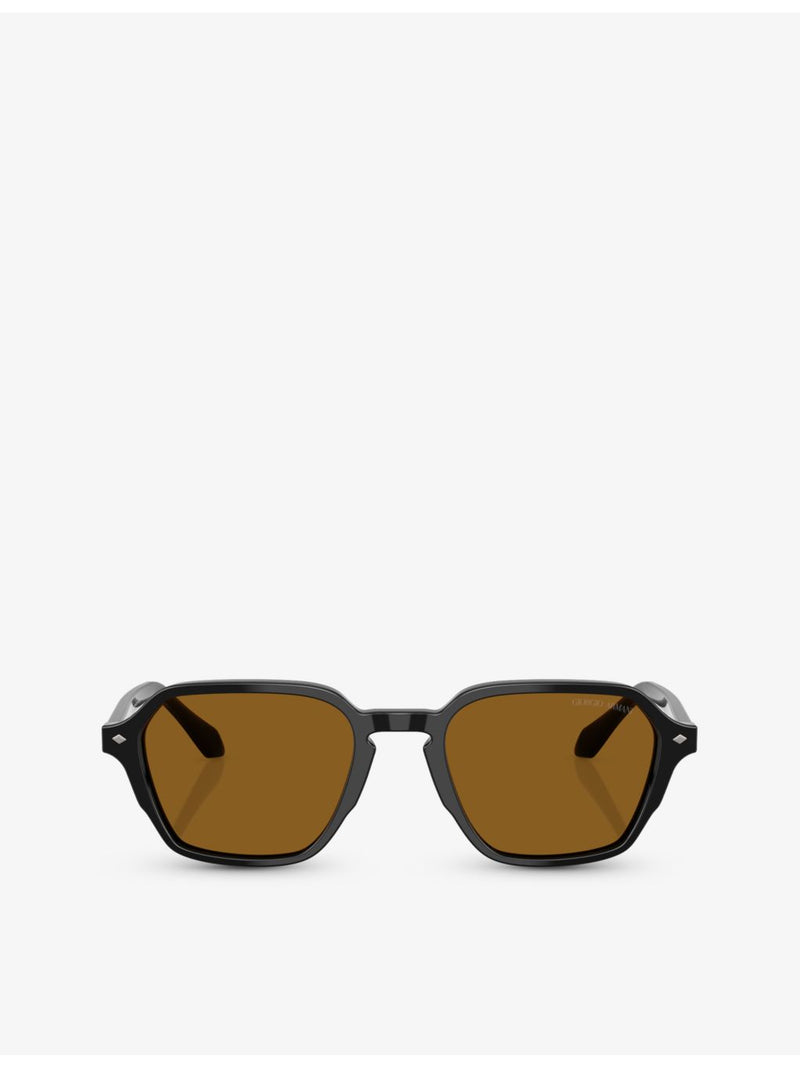 Giorgio Armani AR8220 square acetate sunglasses, UK version