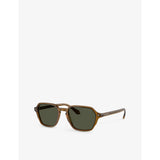 Giorgio Armani square acetate sunglasses AR8220, UK version
