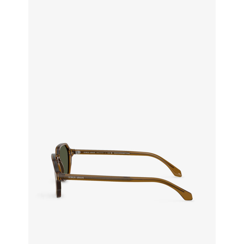 Giorgio Armani square acetate sunglasses AR8220, UK version