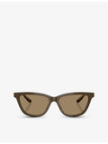 Giorgio Armani cat-eye acetate sunglasses AR8221, imported from the UK