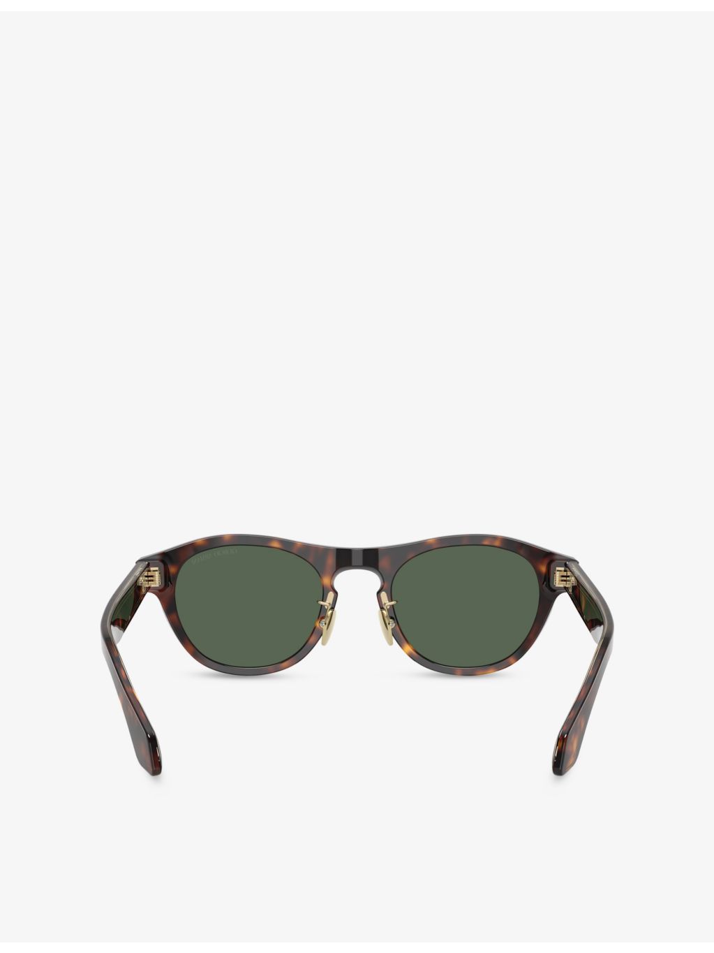 Giorgio Armani round-frame acetate sunglasses tortoiseshell - British product