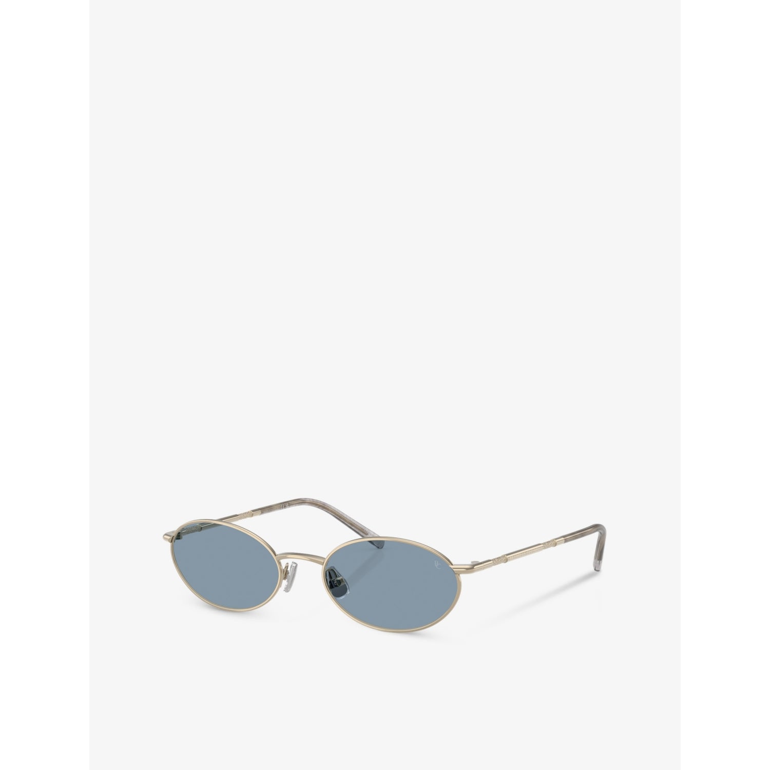 Brunello Cucinelli oval-frame titanium sunglasses BC2006ST (British brand)