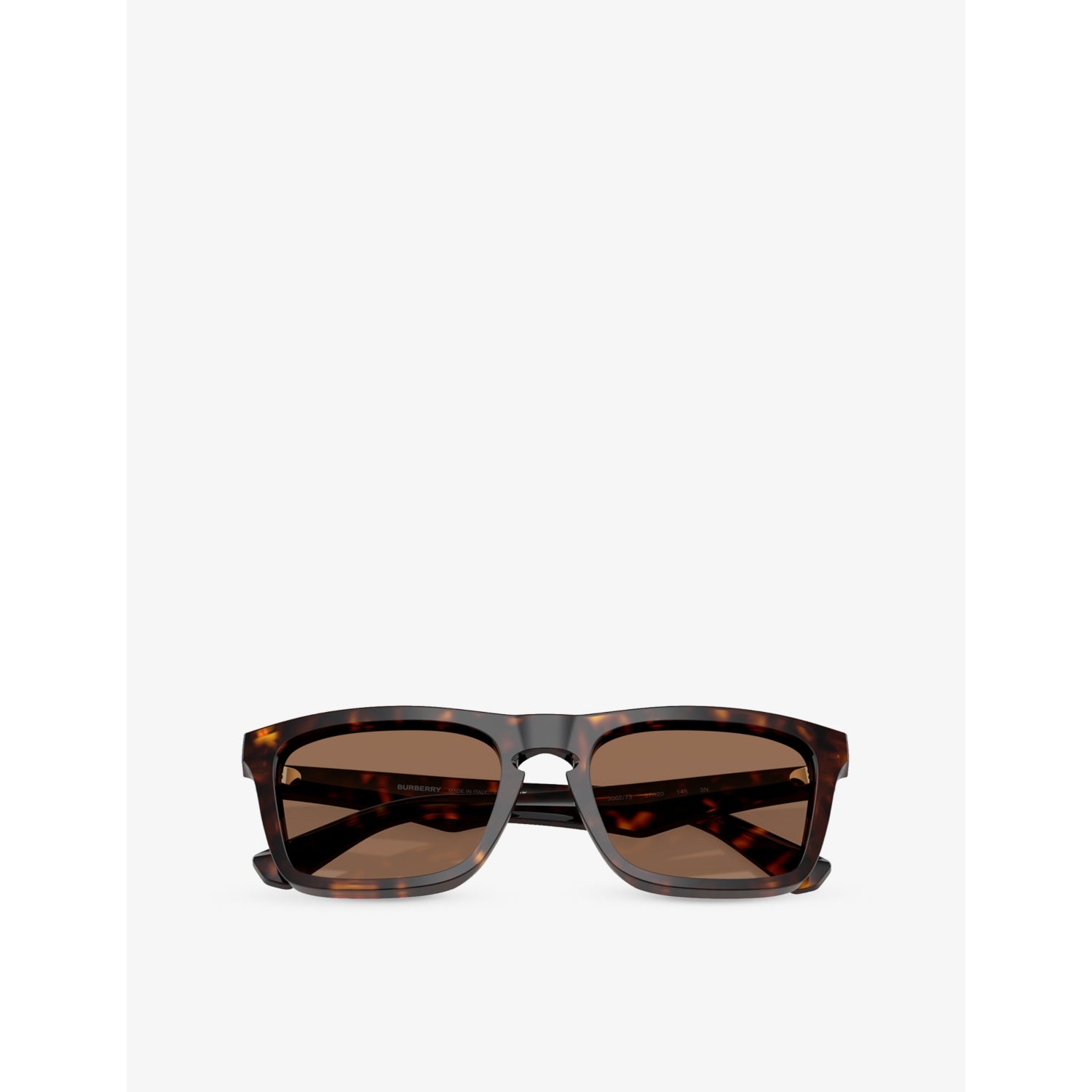 Burberry square-frame acetate sunglasses with tortoiseshell finish (British brand)