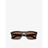 Burberry square-frame acetate sunglasses with tortoiseshell finish (British brand)