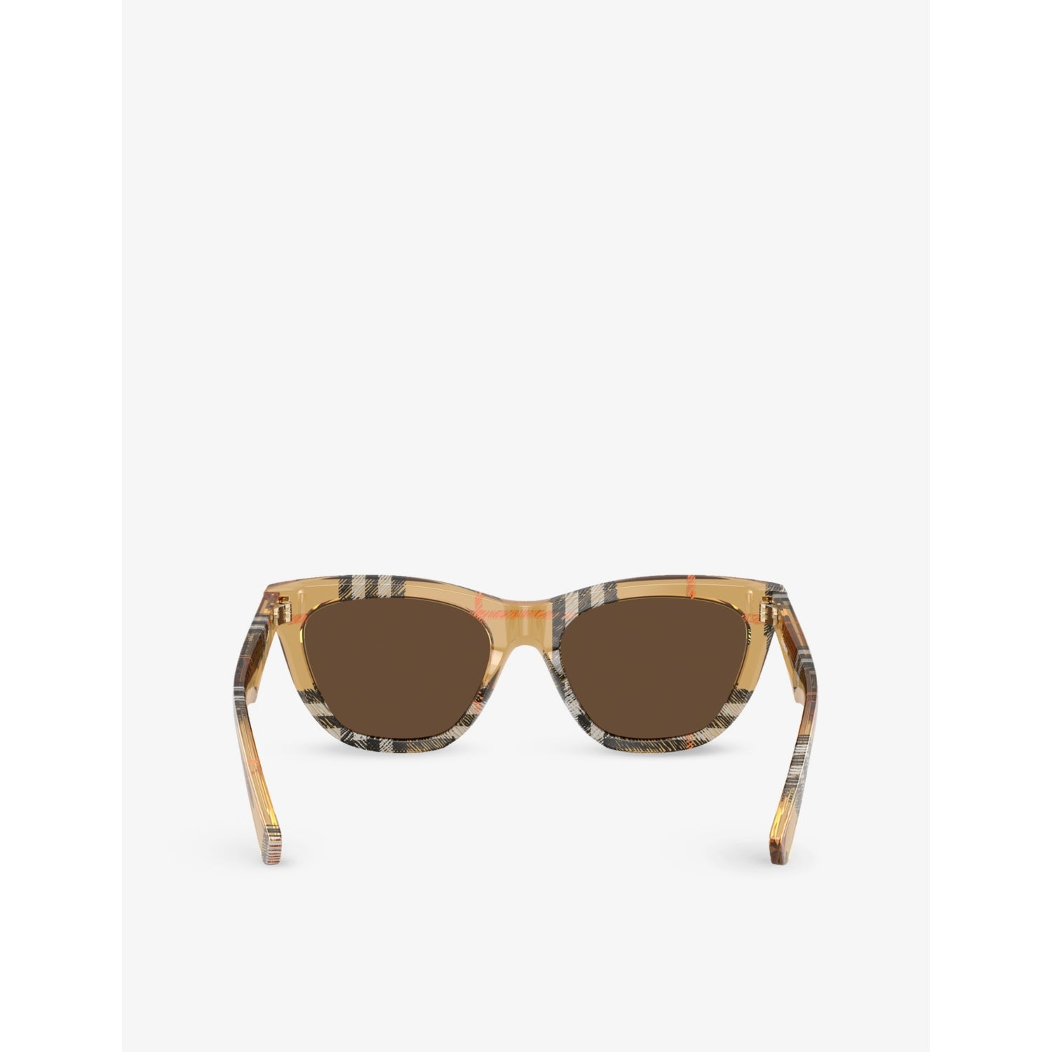 Burberry cat-eye acetate sunglasses with gold hardware BE4435 - British product