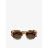 Burberry cat-eye acetate sunglasses with gold hardware BE4435 - British product