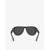 Burberry pilot-frame acetate sunglasses BE4437U - British product