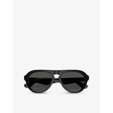 Burberry pilot-frame acetate sunglasses BE4437U - British product