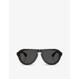 Burberry pilot-frame acetate sunglasses BE4437U - British product
