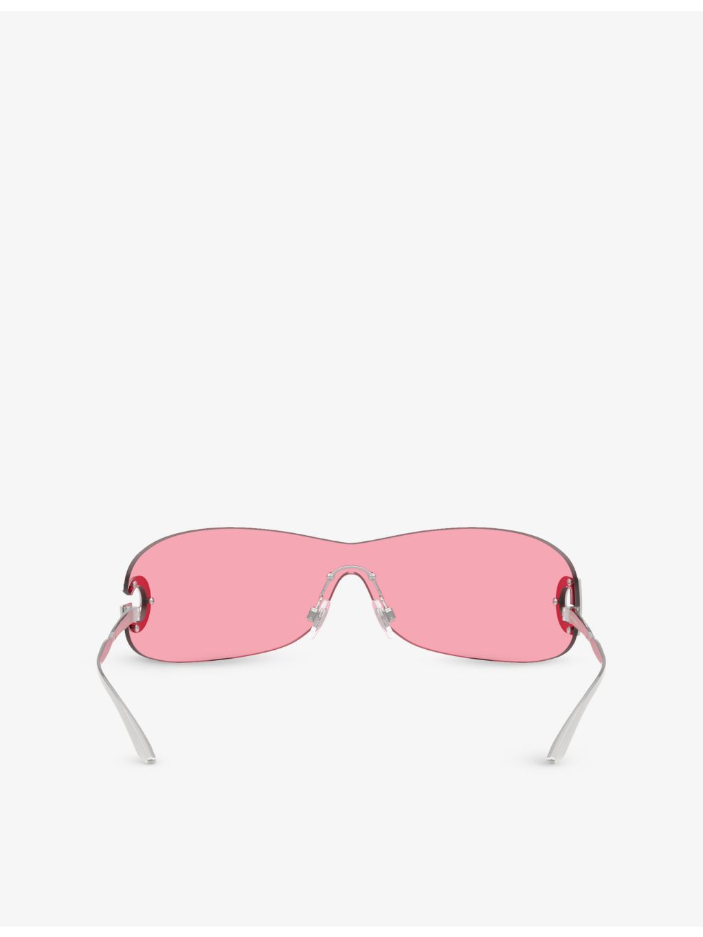 Dolce & Gabbana DG2308 shield-frame metal sunglasses, UK version