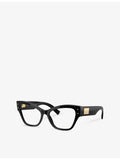 Dolce & Gabbana DG3404 irregular-frame optical glasses (British brand)