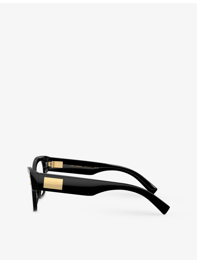 Dolce & Gabbana DG3404 irregular-frame optical glasses (British brand)