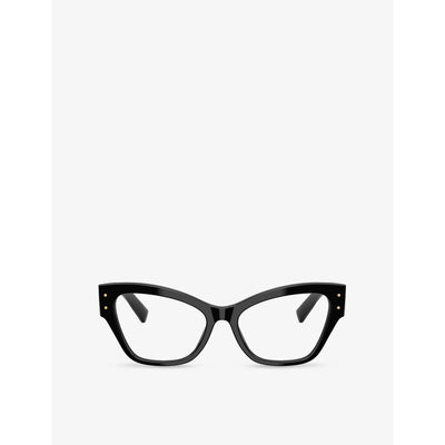 selfridges Dolce & Gabbana DG3404 Irregular-Frame Optical Glasses- Buy online at McGrocer