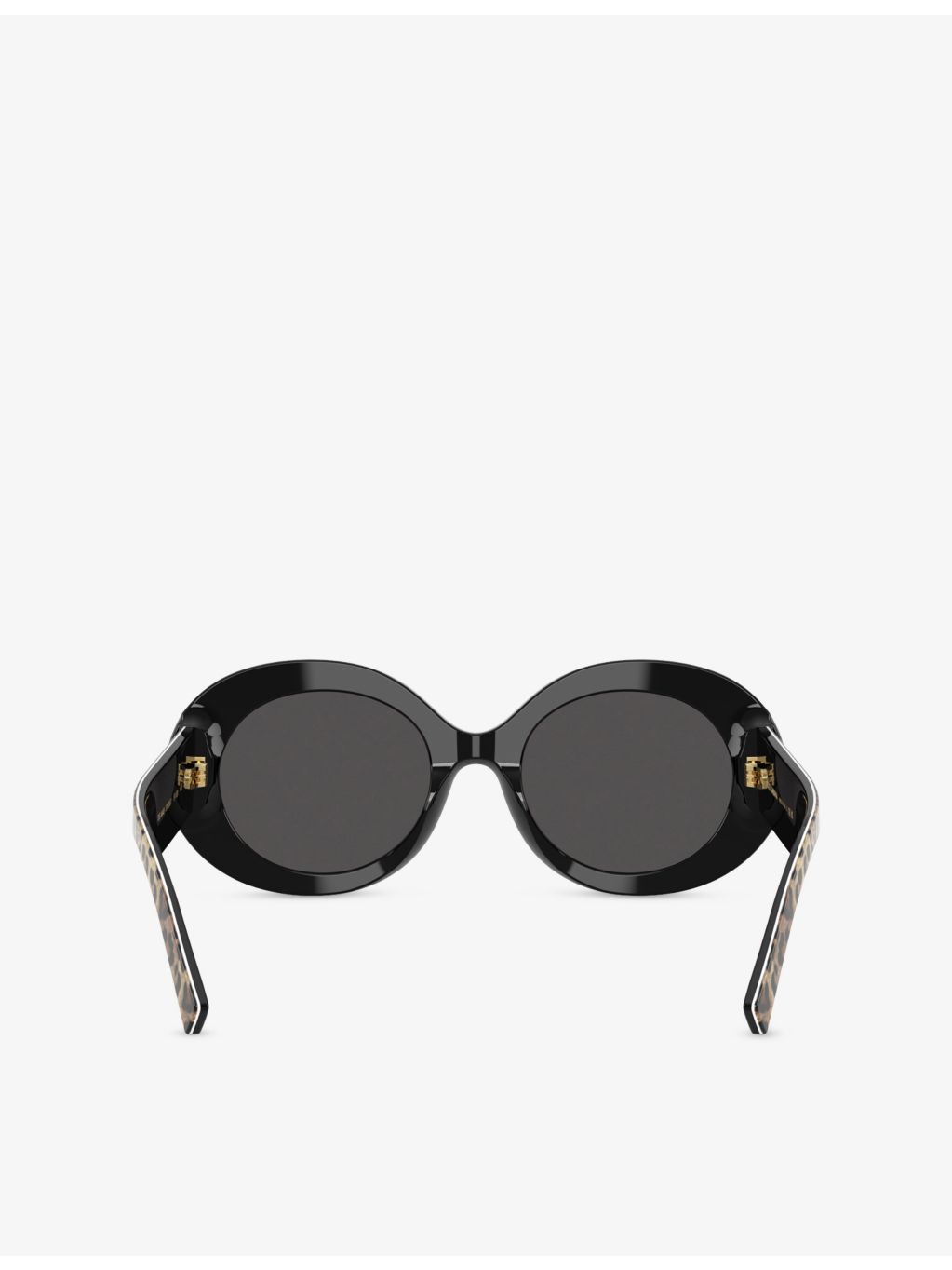 Dolce & Gabbana leopard-print acetate sunglasses, UK version