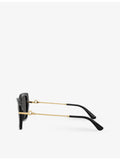 Dolce & Gabbana cat-eye acetate sunglasses DG4474, imported from the UK
