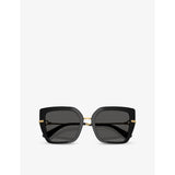 Dolce & Gabbana cat-eye acetate sunglasses DG4474, imported from the UK