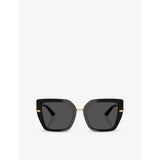 Dolce & Gabbana cat-eye acetate sunglasses DG4474, imported from the UK