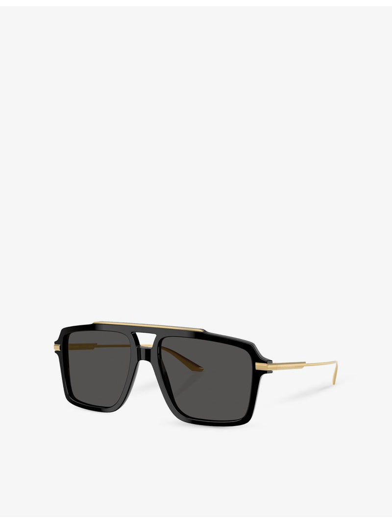 Dolce & Gabbana DG4477 pilot acetate sunglasses (British brand)