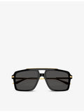 Dolce & Gabbana DG4477 pilot acetate sunglasses (British brand)