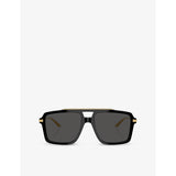 Dolce & Gabbana DG4477 pilot acetate sunglasses (British brand)