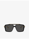 Dolce & Gabbana DG4477 pilot acetate sunglasses (British brand)