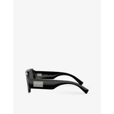 Dolce & Gabbana pilot-frame acetate sunglasses with gold hardware - British product