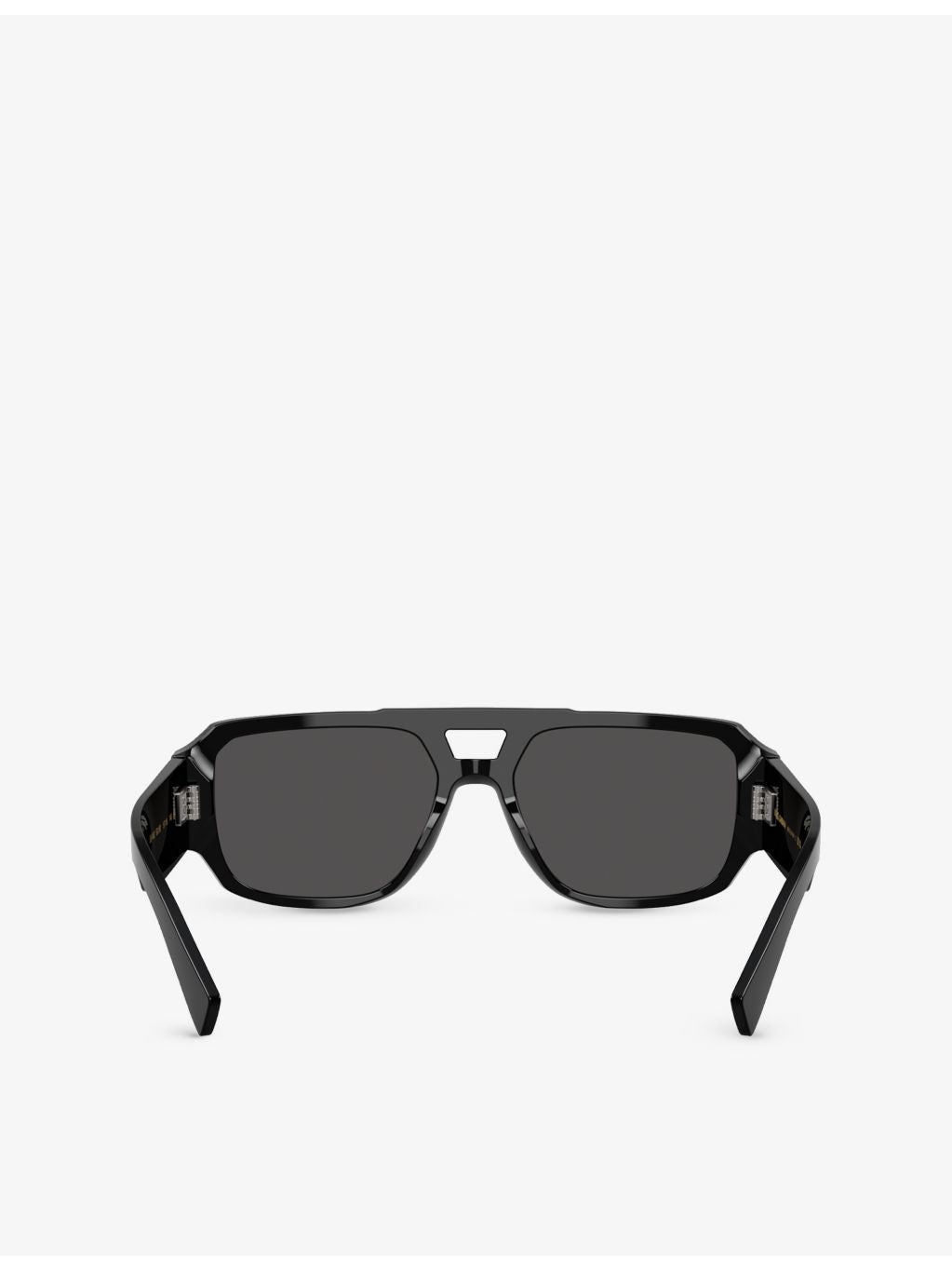 Dolce & Gabbana pilot-frame acetate sunglasses with gold hardware - British product