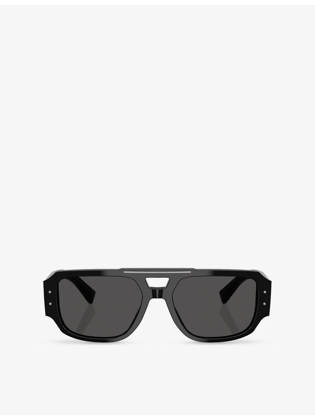 Dolce & Gabbana pilot-frame acetate sunglasses with gold hardware - British product