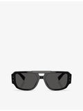 Dolce & Gabbana pilot-frame acetate sunglasses with gold hardware - British product