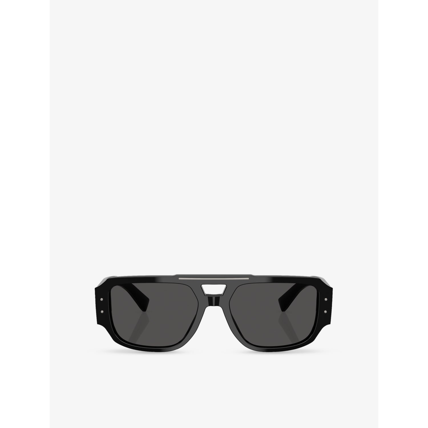 Dolce & Gabbana pilot-frame acetate sunglasses with gold hardware - British product